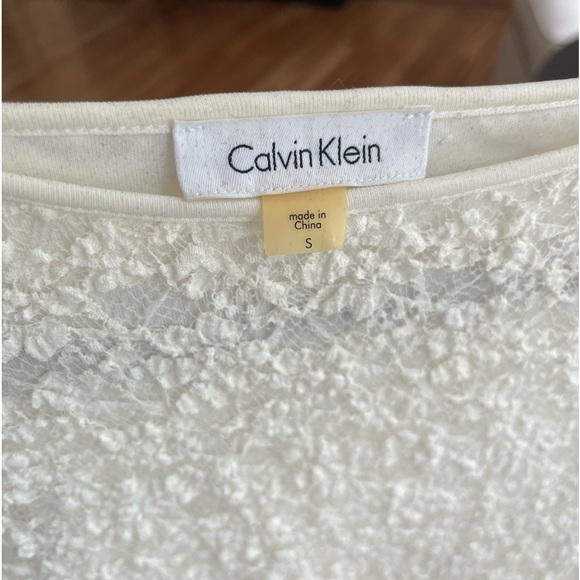 CALVIN KLEIN lace blouse - Picture 3 of 5